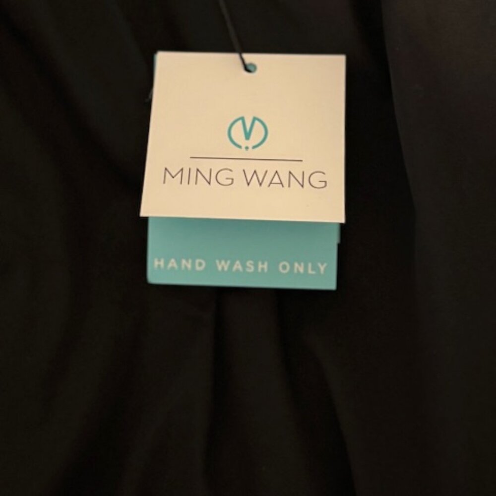 NWT Ming Wang Black A-Line Skirt